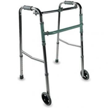 Andatore in alluminio leggero con ruote
