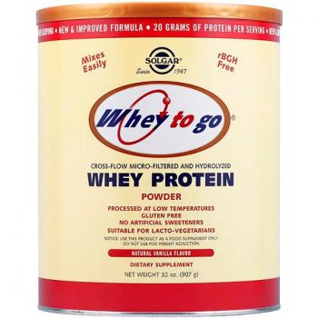 Whey To Go Protein Powder Vanilla – 2 lb – Formule en poudre