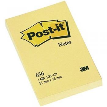 Post-it-Notas Adhesivas Post-it Canary 51 x 76 cm Amarillo 12 Unidades