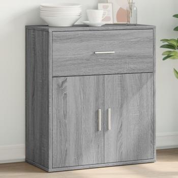 Mueble de almacenaje gris Sonoma 60x31x70 cm