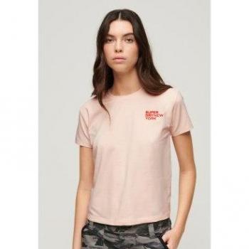 Camiseta Slim Fit Superdry Sport Luxe para Mulheres