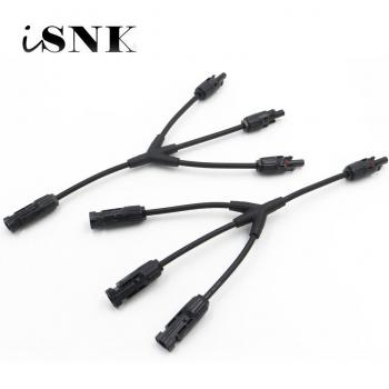 3-Pack PV 3Y Connector 30A 1000V for Solar Panel Cable
