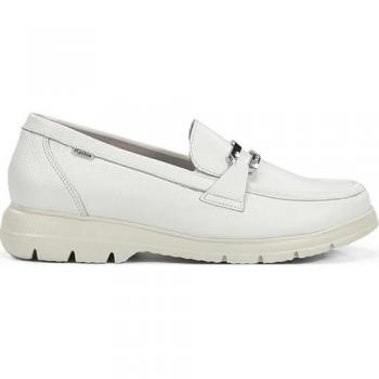 Sofisticado Blanco: Mocasín de Mujer FLACHOS GLADIS 2201