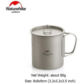 Vaisselle complète en titane Naturehike