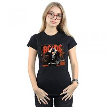 River Plate Live – AC/DC Damen T-Shirt aus Baumwolle – Columbia Records
