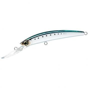 Yo-Zuri Crystal Minnow Profundo Señuelo Flotante, Azul/Sardina, 4-3/8