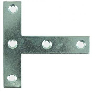 6mm Tee Plate 76 x 76 x 16mm