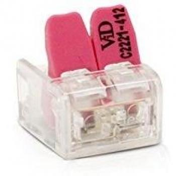 CONNECTEUR RAPIDE 2 FILS BLISTER X 5 PCS