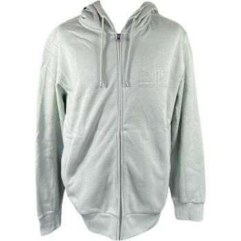 Gant Kapuzensweatshirt mit Reißverschluss Tonal Shield Beige XL
