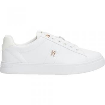 Essential Elevated Court Shoes (White)