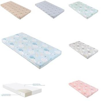 Kikkaboo Matelas Fantasia Plus Housse Amovible Bleu