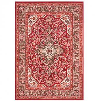 Isfahan Red Classic Skazar Oriental Floor Rug – 200×290 cm