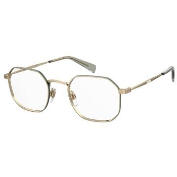 Levi's LV 1064 PEF Óculos Dourados para Uso Masculino