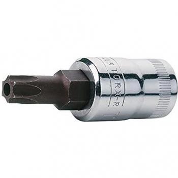 Puntas Bahco Torx 3/8 con Tip y Square, Juego de 5 para Tornillos Seguros