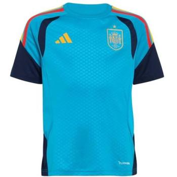 Spain 26 Junior Short Sleeve Jersey – Aqua Color