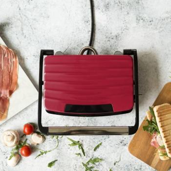 LIVOO Kontaktgrill DOC232R rot, 750 W