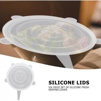 12Pcs Silicone Fresh Food Covers