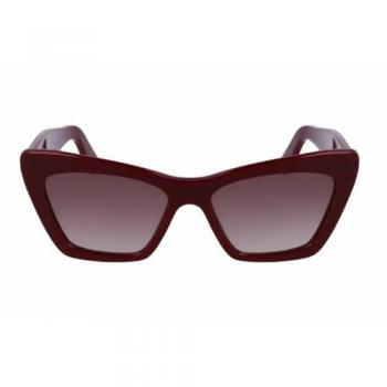 Gafas de sol Salvatore Ferragamo SF1081SE para mujer, color burdeos, tamaño 55/17/145