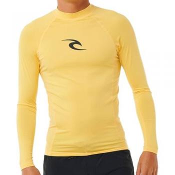 RIP CURL Performance Langarmshirt 2024 Gelb