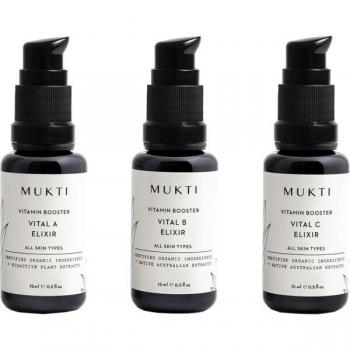 Set de Cuidado Facial Mini de Vitaminas Mukti Organics 1 pieza unisex