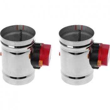 Ventilación Precisa Válvula Solenoide Inoxidable 125 mm