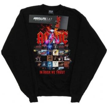 AC/DC Herren-Fleece „In Rock We Trust Album Cover“ aus Baumwolle