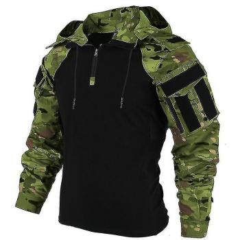 Camisa Airsoft y Paintball en Camuflaje Verde XL