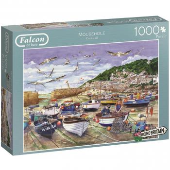 1 000-Teilen-Falcon Around Britain Mousehole Puzzle – Jumbo-Spiele