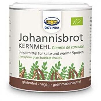 Johannisbrotkernmehl 100 g – Marke Govinda