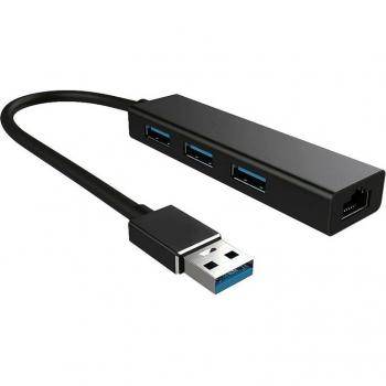 USB 3.0 Gigabit Ethernet Hub for Mac and PC