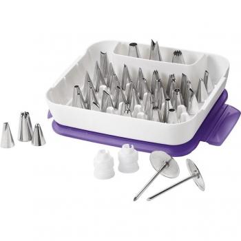Wilton Meister Torten‑Schleudertüllenset – 55 Teile