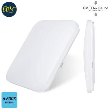 Aplique superficie LED 18W 1280 Lumen 6500K EDM
