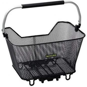 Racktime Bask It Noir Steel Wire Rear Basket – 23 Liters – Unisex