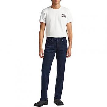 Jeans Kingston Zip Hombre Estilo Azul Navy