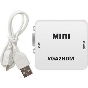 VGA zu HDMI 1080p Konverter mit eingebautem Audiounterstützer – BSLIUFANG