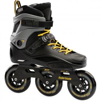 Rollerblade Patines Unisex RB 110 3WD Negro-Amarillo