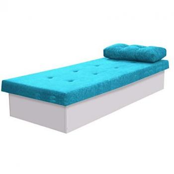 Lit Dover 100 Blanc Unique – Taille 80x190 – Hauteur 39 cm