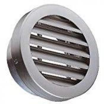 Grille murale en aluminium anodisé D160 AR637