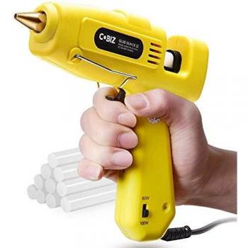 Cobiz Kit de Pistola de Silicona para Bricolaje