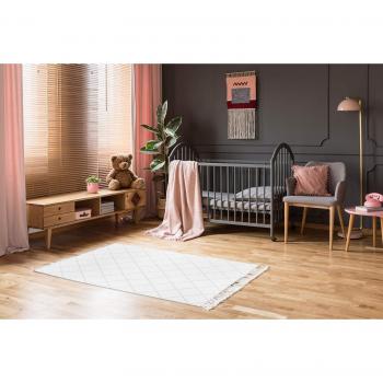 Kariertes Andiamo Crema‑Glitter‑Tuch
