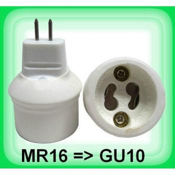 Kit Convertidor Base MR16 → Gu10 para Bombillas LED