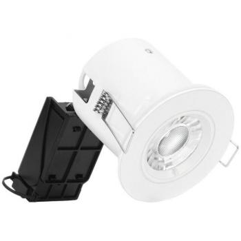 Fixed 5W GU10 Flat Lamp Kit 4000K White IP65 Aluminium Aurora EN-AL110W/40