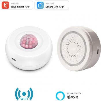 Détecteur de mouvement WIFI Tuya 360°