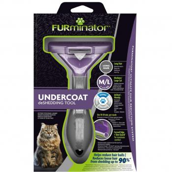 Furminator Brosse pour Chats à Poils Longs Taille M/L