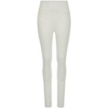 Lascana Leggings mit breitem Bündchen, Offwhite