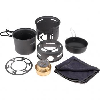 7-Piece Aluminium Travel Cooking Set