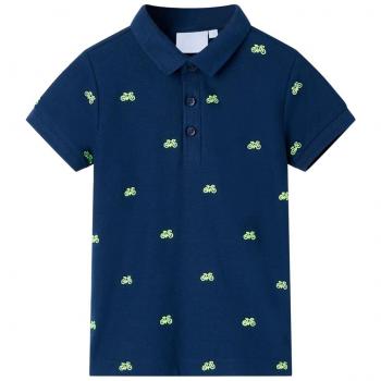 Polo Estiva Bambino Blu Marino 92