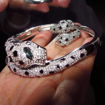 Wildcat Black Dot Glamour Bangle Ensemble