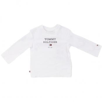 T-shirt Bianco Tommy Hilfiger per Bambina