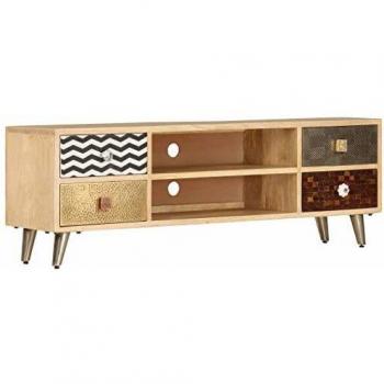 VidaXL TV Stand 47.2x11.8x15.7 Solid Wood Mango